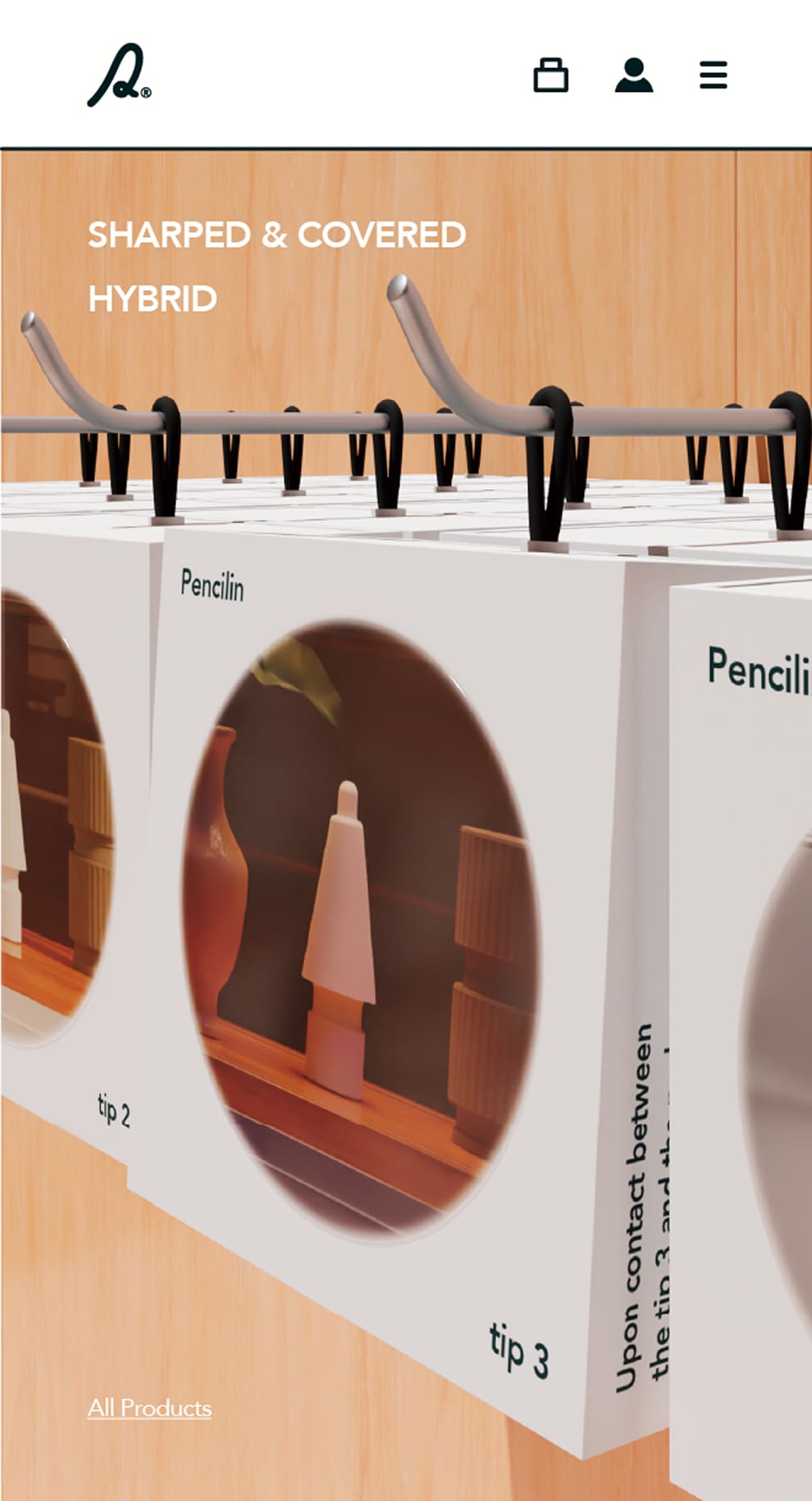 pencilin about페이지 모바일